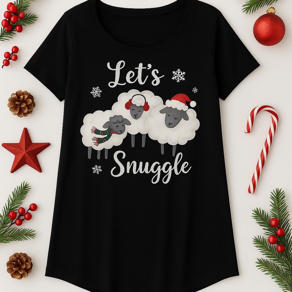 Secret Treasures 2X–3X Christmas Nightshirt